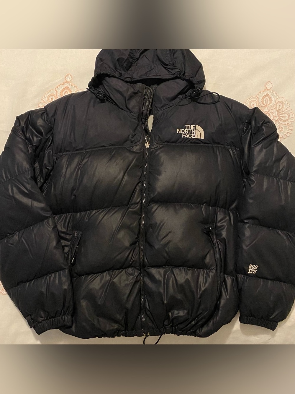 Vintage Men’s XL North Face 800 Black Puffer Jacket